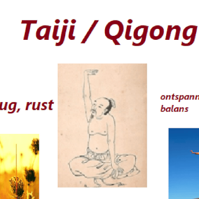 Tai Chi en Gezondheidstrainingen uit de Chinese geneeskunde (taiji, qigong, adem, massage, enz.)
